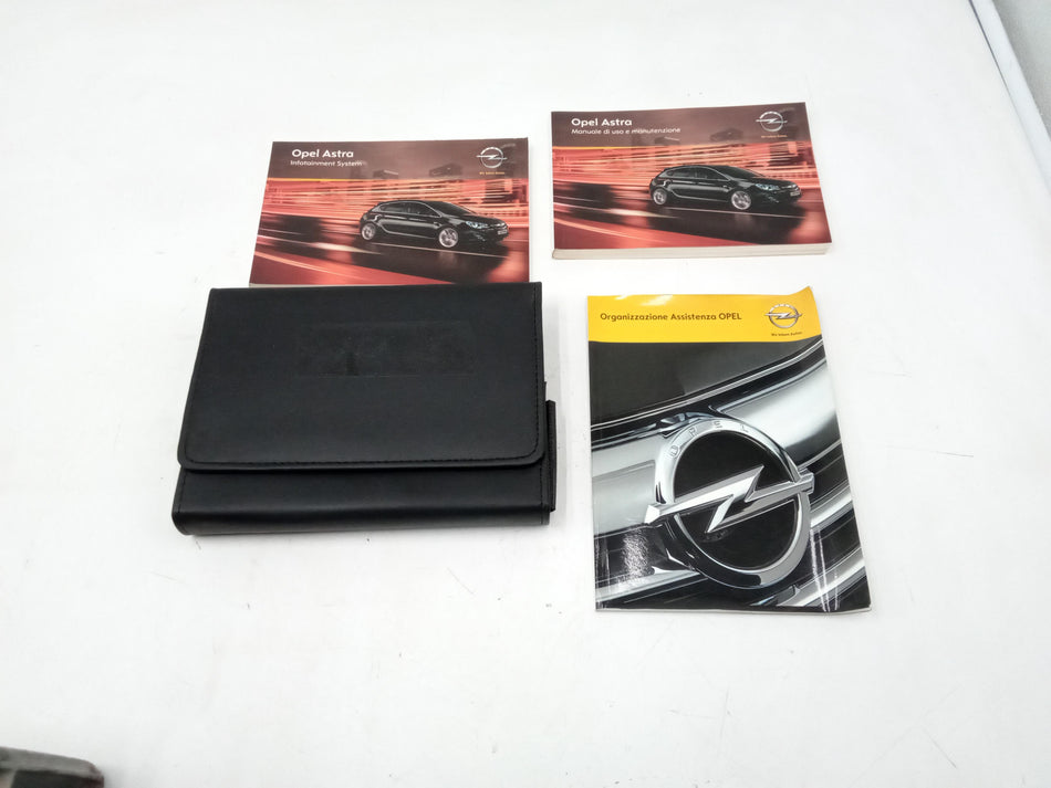 Libretto uso e manutenzione OPEL Astra J 2° Serie