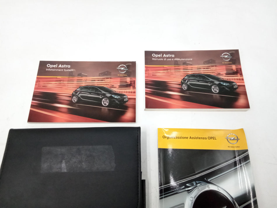 Libretto uso e manutenzione OPEL Astra J 2° Serie