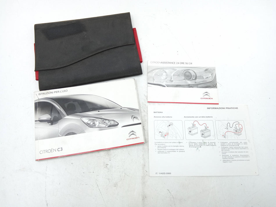 Manuale libretto d'istruzioni CITROEN C3 Serie (09>15)