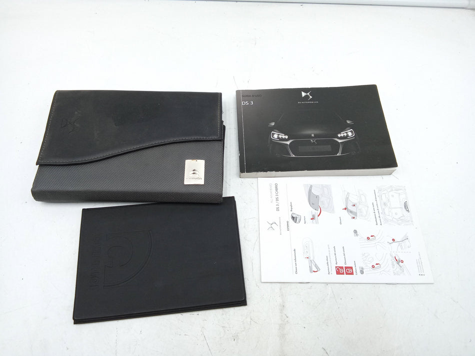 Libretto uso e manutenzione CITROEN DS3 Serie (09>)
