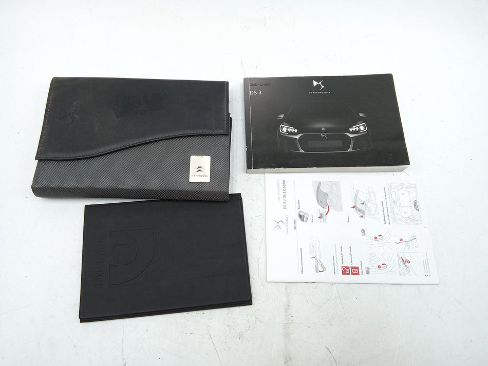 Libretto uso e manutenzione CITROEN DS3 Serie (09>)