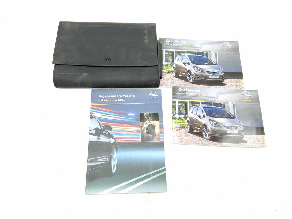 Libretto uso e manutenzione OPEL Meriva 3° Serie