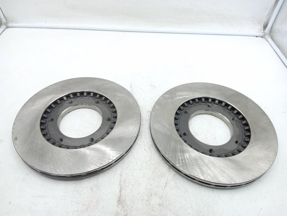 Coppia Dischi Freno Anteriori NISSAN Patrol 1° Serie