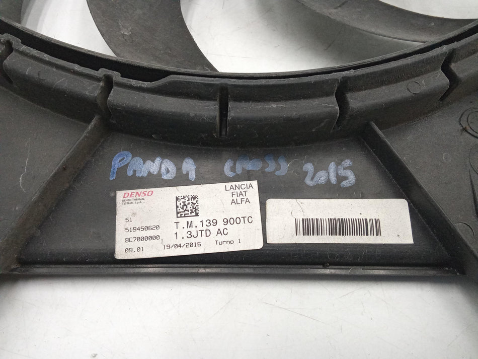Ventola radiatore FIAT Panda Cross
