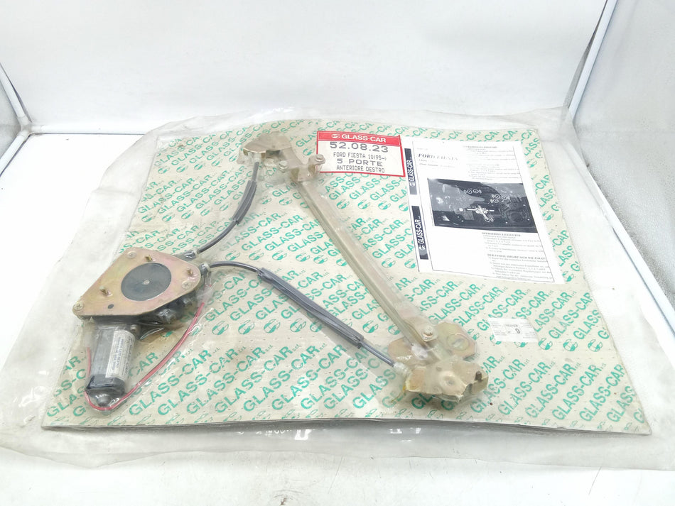 Meccanismo alzavetro Ant. DX FORD Fiesta 2° Serie