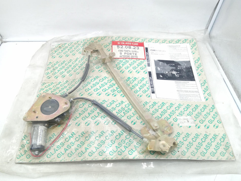 Meccanismo alzavetro Ant. DX FORD Fiesta 2° Serie