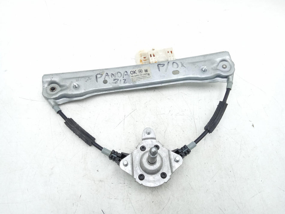 Meccanismo alzavetro Post. DX FIAT Panda 3° Serie