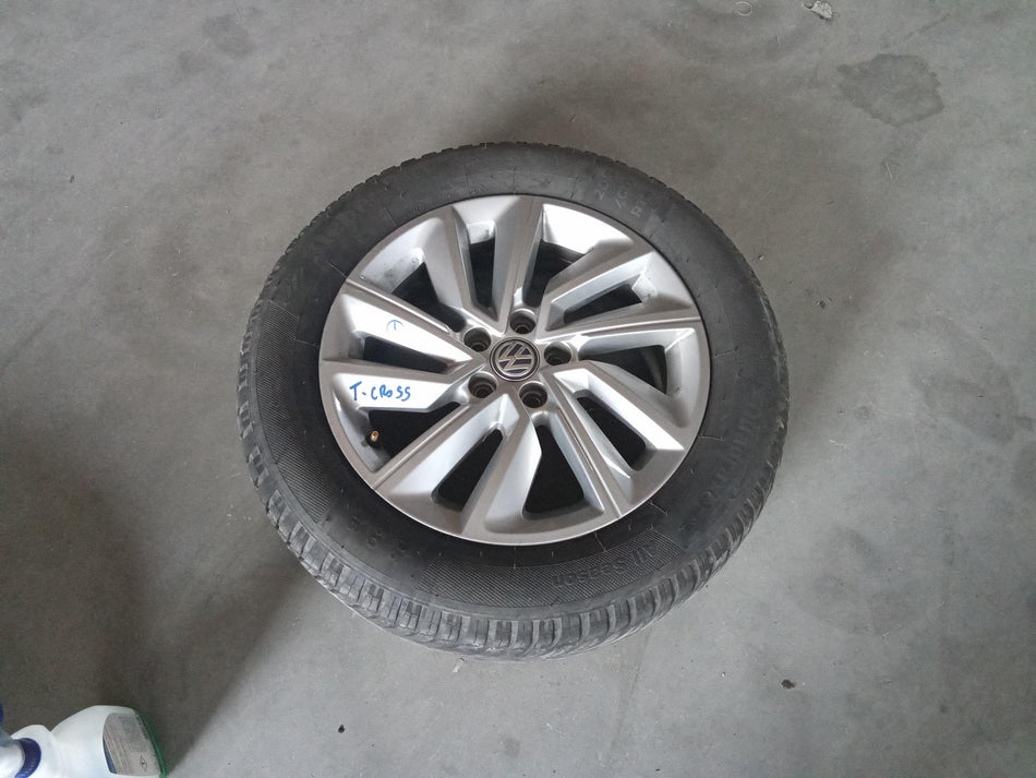 Cerchio in lega VOLKSWAGEN T-CROSS Serie (19>)