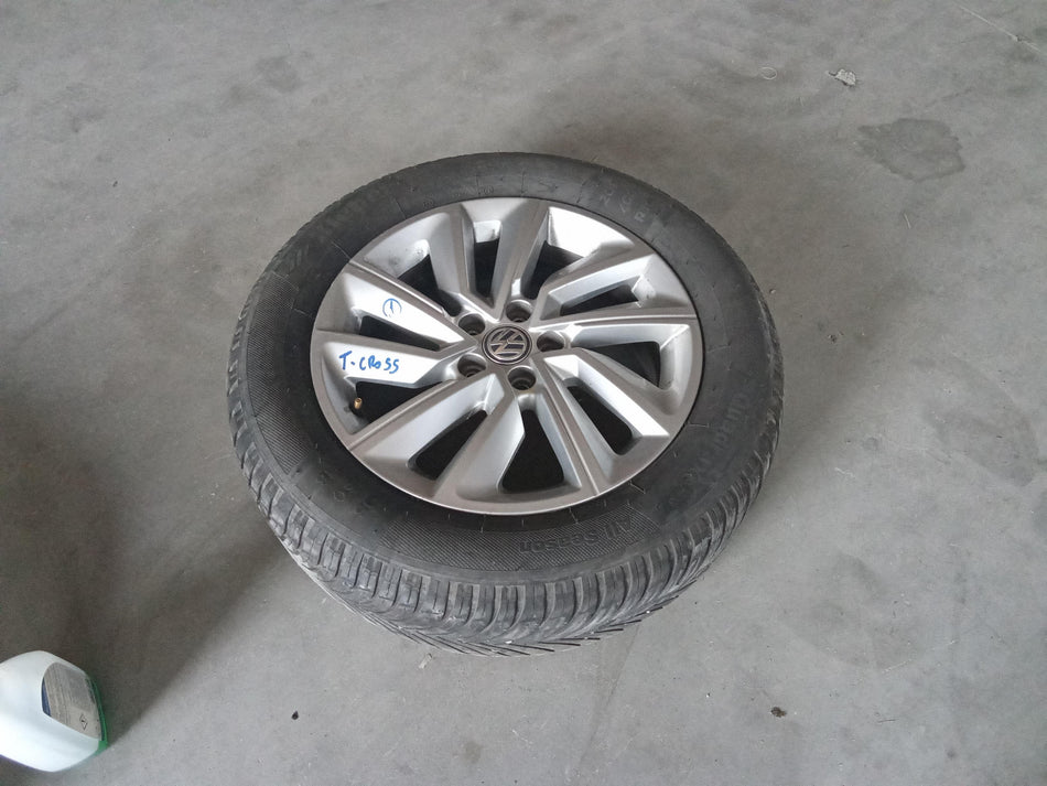 Cerchio in lega VOLKSWAGEN T-CROSS Serie (19>)