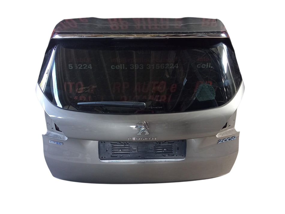 Portellone Posteriore Completo PEUGEOT 2008 1° Serie