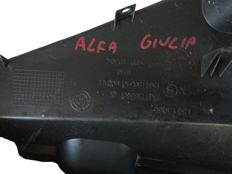 Plastiche profilo esterno sotto parabrezza ALFA ROMEO Giulia Serie (952_) (16>)