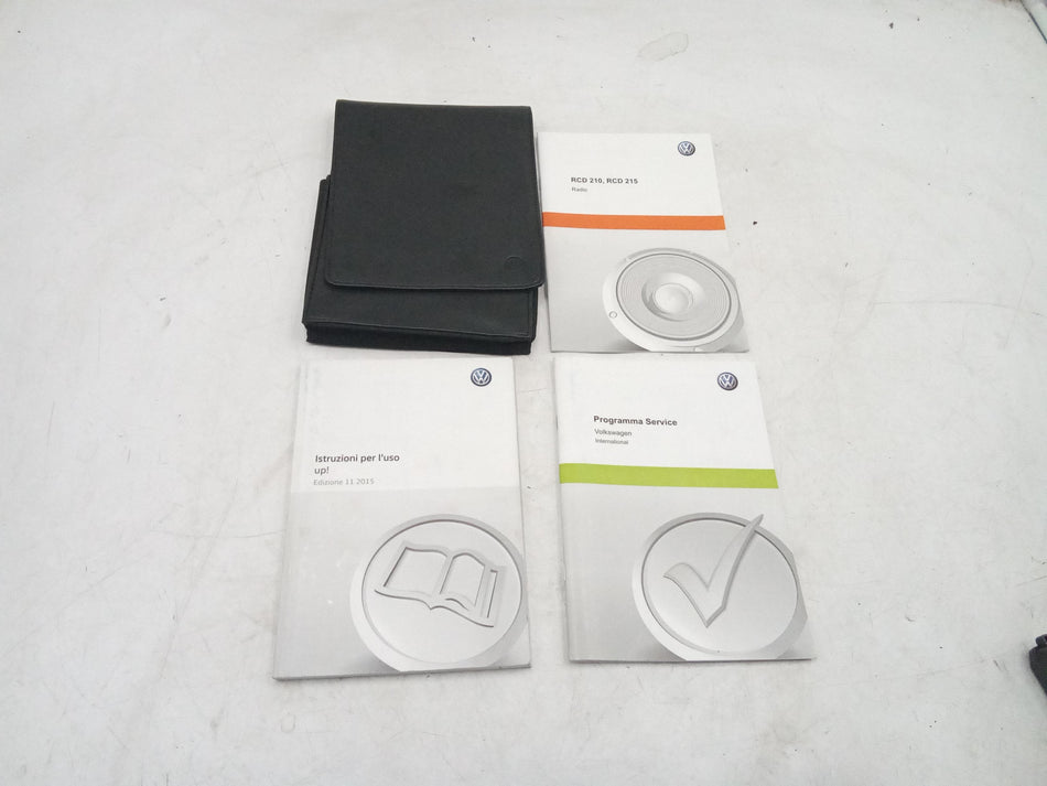 Libretto uso e manutenzione VOLKSWAGEN Up Serie (122) (16>)
