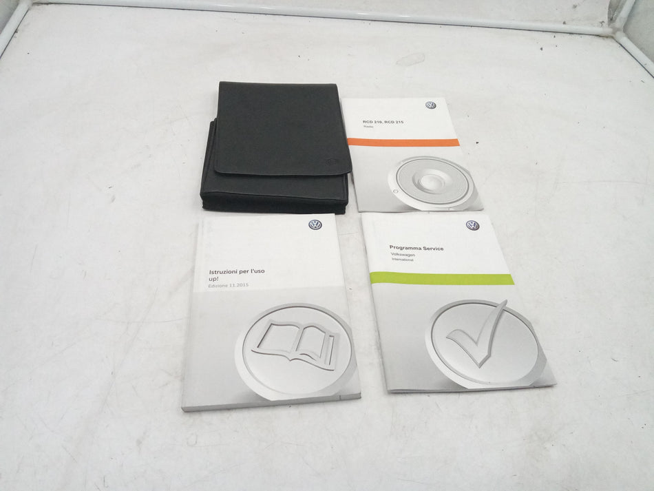 Libretto uso e manutenzione VOLKSWAGEN Up Serie (122) (16>)
