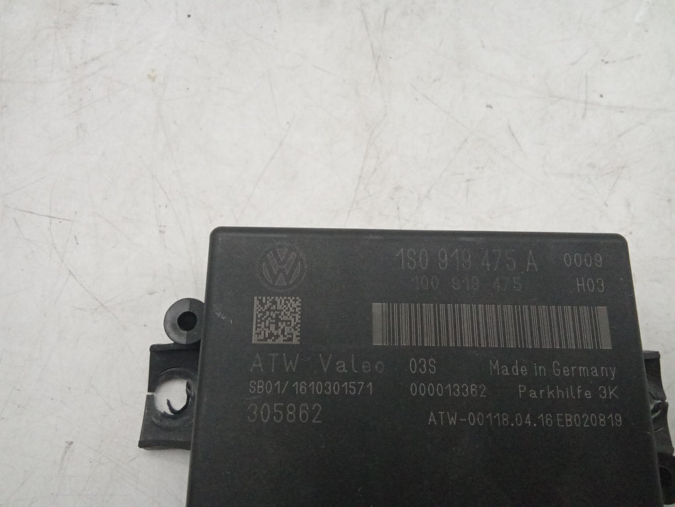 Centralina sensori di parcheggio VOLKSWAGEN Up Serie (122) (16>)