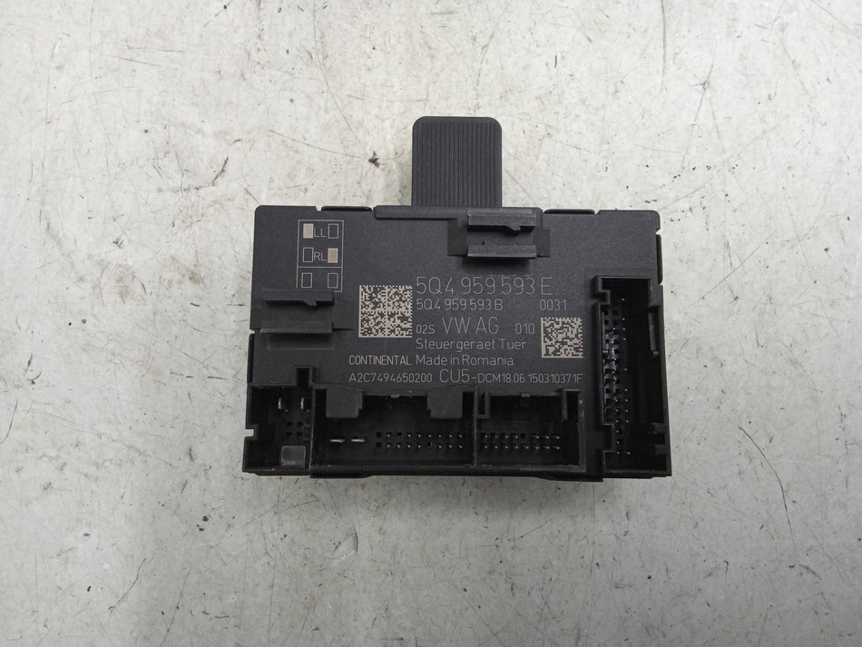 Centralina porta SX guida VOLKSWAGEN Golf 7 Berlina (12>)
