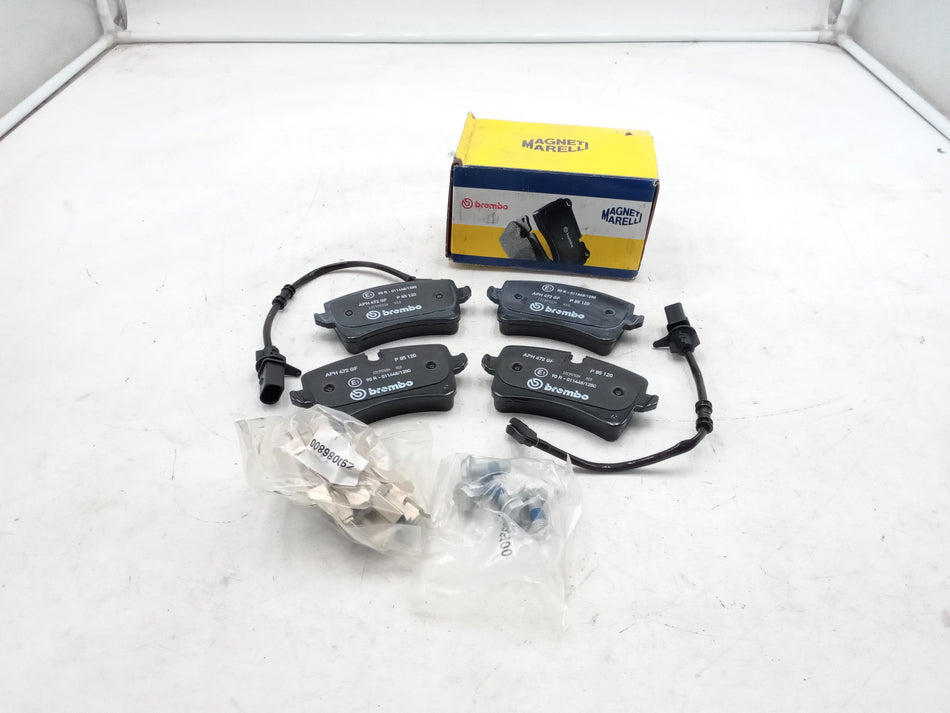 Pastiglie freno posteriori AUDI A8 Serie D4 (4HC,4HL) (09>18)