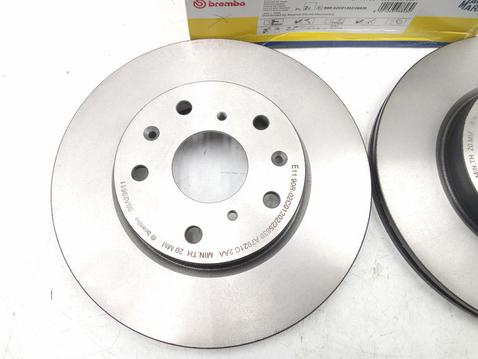 Coppia Dischi Freno Anteriori FIAT Sedici 2° Serie