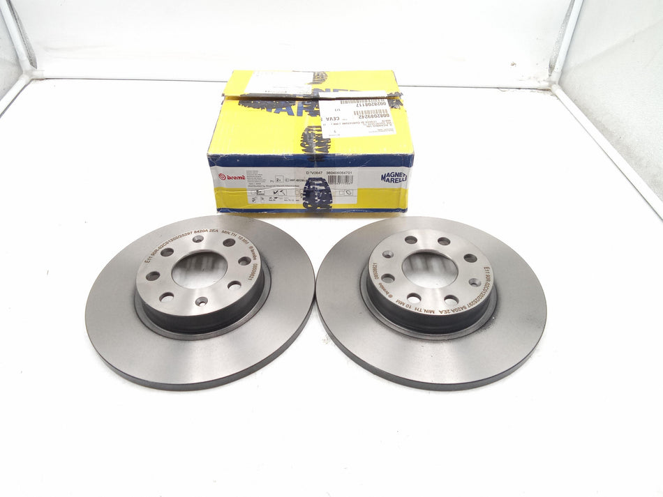 Coppia Dischi Freno Anteriori FIAT Grande Punto 1° Serie