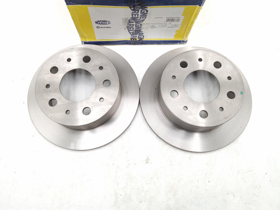 Coppia Dischi Freno Posteriori FIAT Ducato 5° Serie Restyling