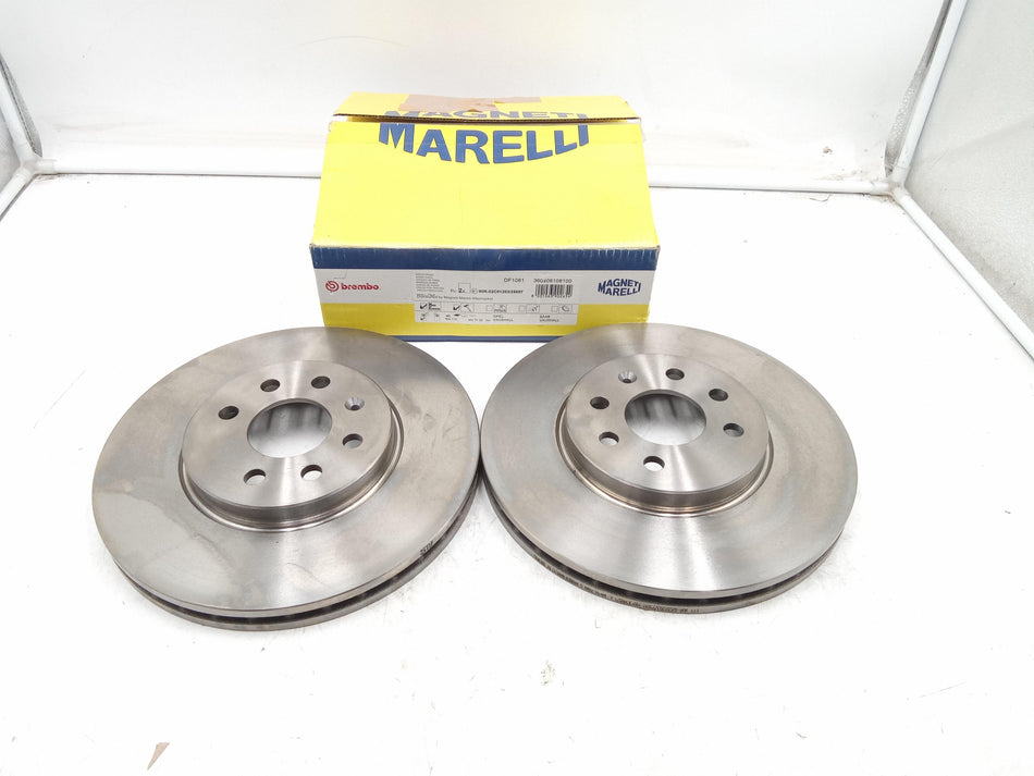 Coppia Dischi Freno Anteriori OPEL Astra H Berlina 2° serie