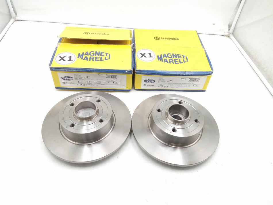 Coppia Dischi Freno Posteriori RENAULT Megane ll Serie (06>08)