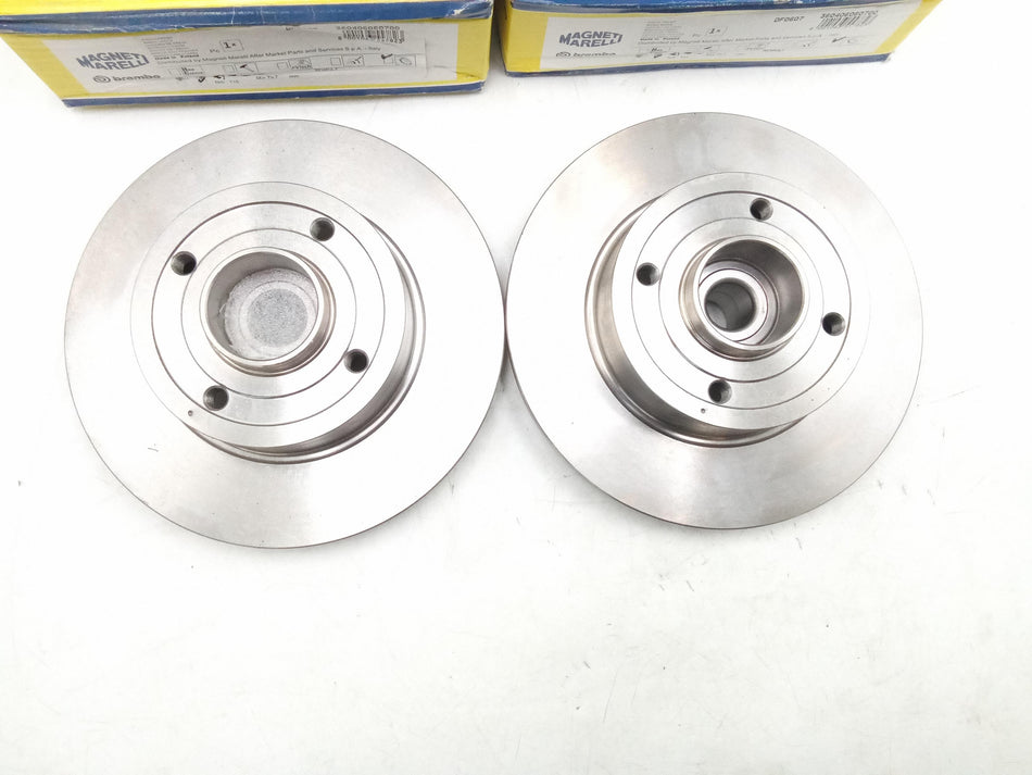 Coppia Dischi Freno Posteriori RENAULT Megane ll Serie (06>08)