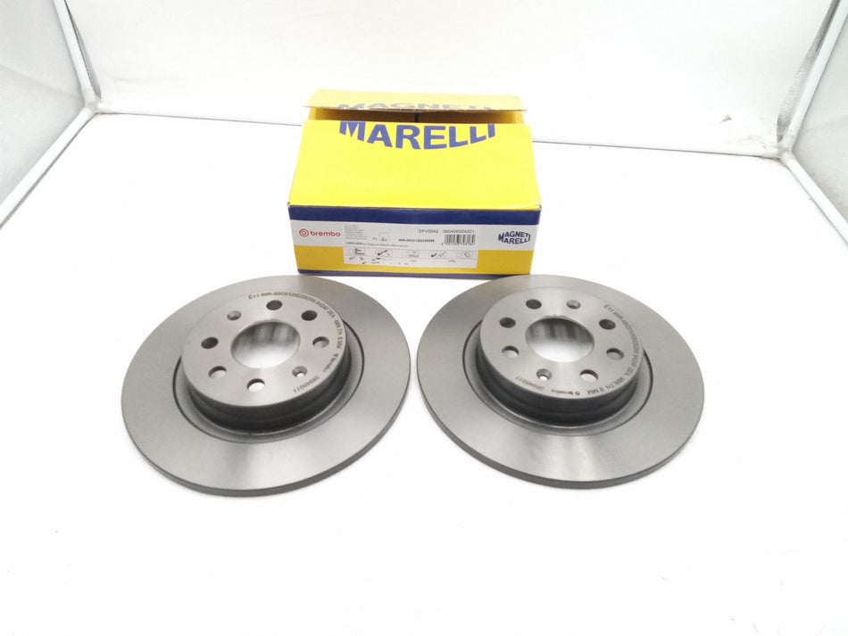 Coppia Dischi Freno Posteriori FIAT Grande Punto 3° Serie