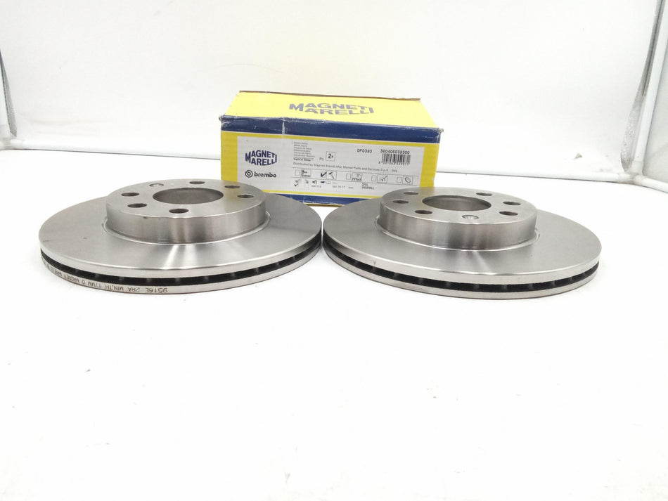 Coppia Dischi Freno Anteriori OPEL Corsa C 5P 2° Serie