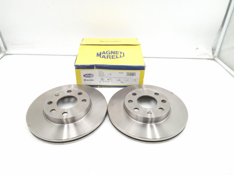 Coppia Dischi Freno Anteriori OPEL Corsa C 5P 2° Serie