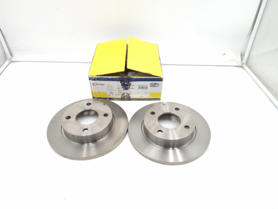 Coppia Dischi Freno Anteriori FORD Ka Serie (CCQ) (96>08)