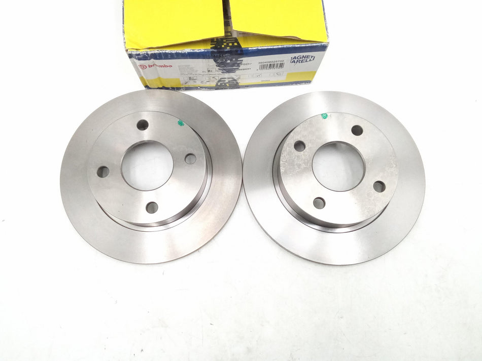 Coppia Dischi Freno Anteriori FORD Ka Serie (CCQ) (96>08)