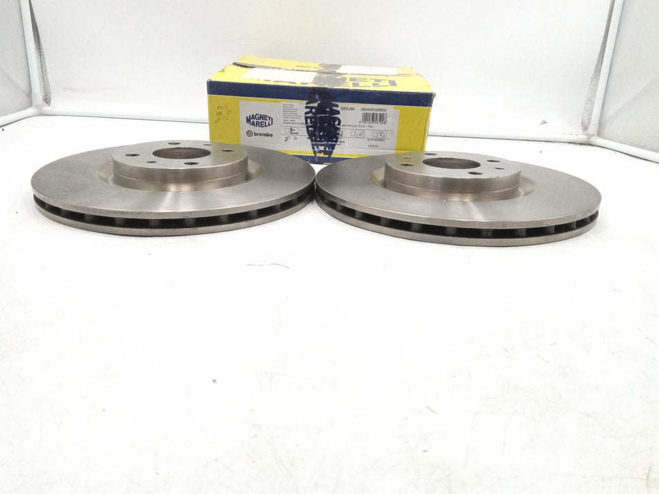 Coppia Dischi Freno Anteriori FIAT Punto Berlina 5P 2° Serie