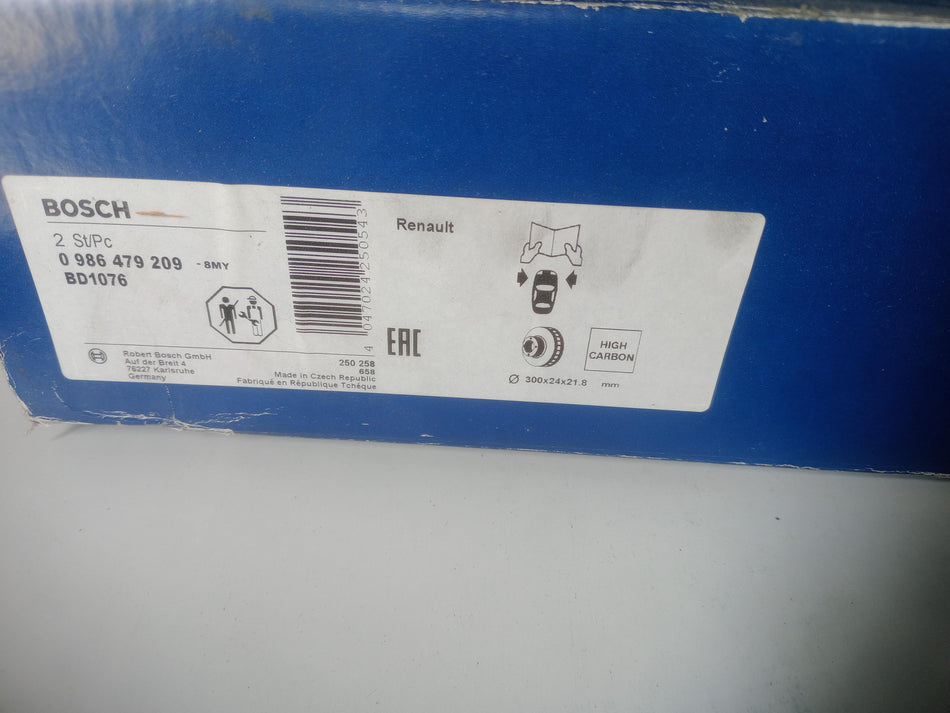 Coppia Dischi Freno Anteriori RENAULT Scenic Serie (03>09)