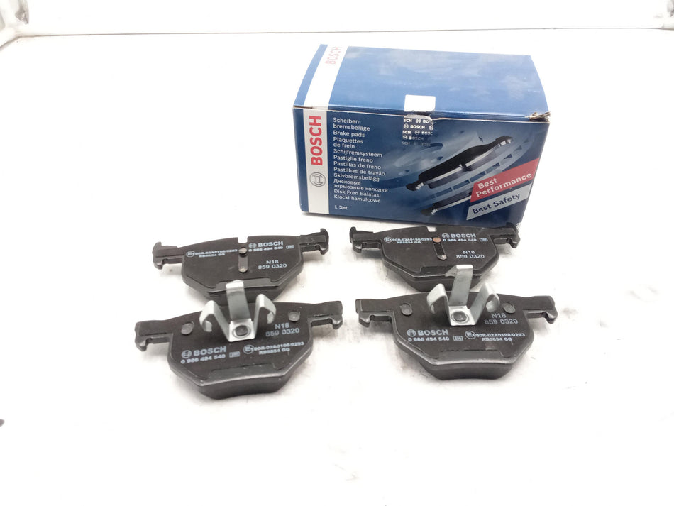 Pastiglie freno posteriori BMW X1 Serie (E84) (09>15)