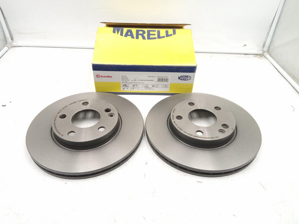 Coppia Dischi Freno Anteriori MERCEDES Classe B W245 1° Serie