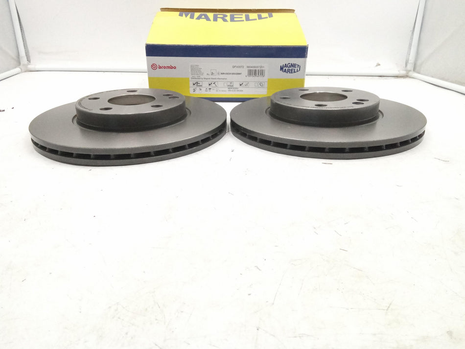 Coppia Dischi Freno Anteriori MERCEDES Classe B W245 1° Serie