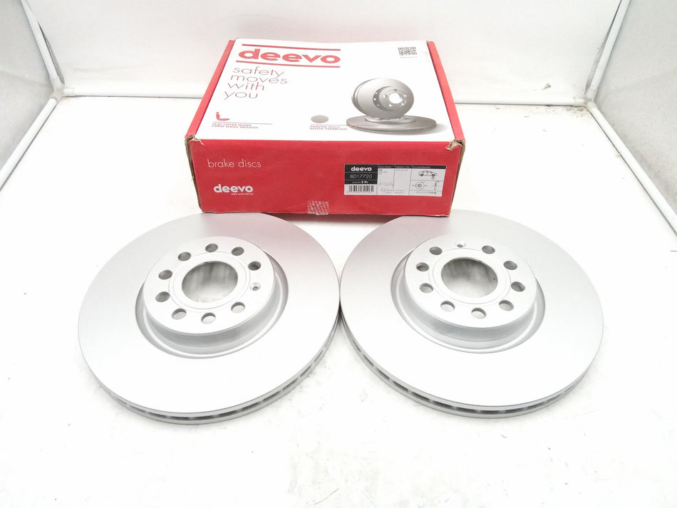 Coppia Dischi Freno Anteriori VOLKSWAGEN Golf 5 Berlina (03>08)