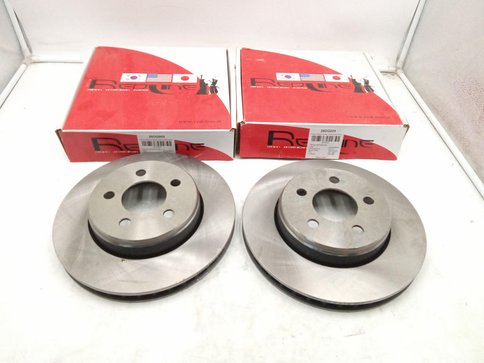 Coppia Dischi Freno Anteriori DODGE Nitro