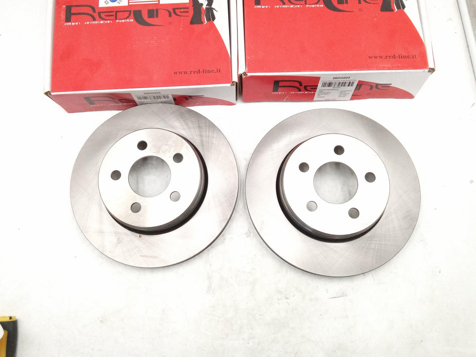 Coppia Dischi Freno Anteriori DODGE Nitro