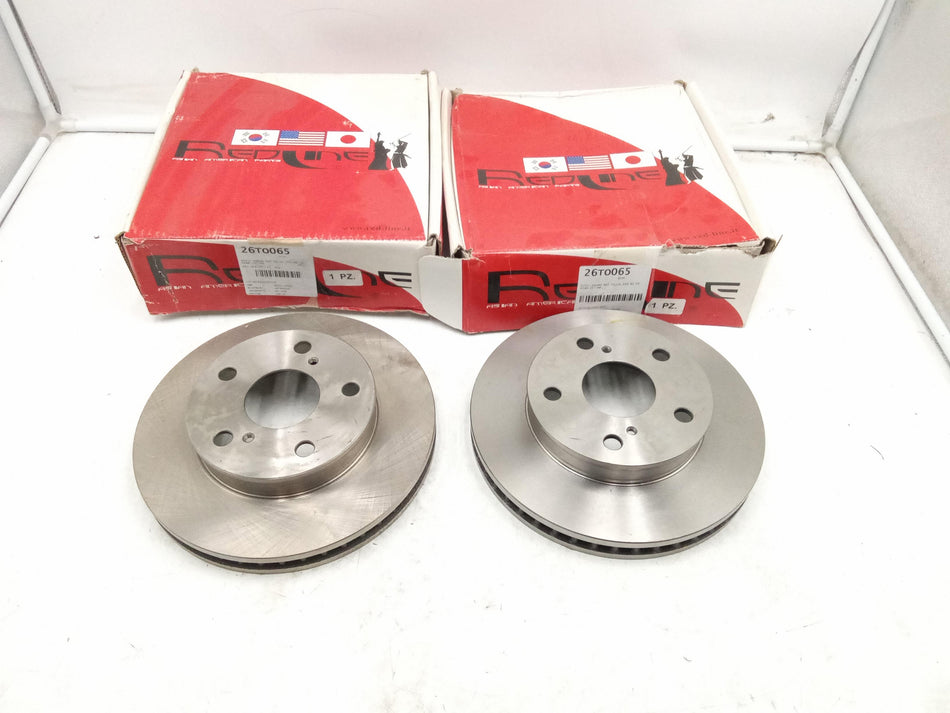 Coppia Dischi Freno Anteriori TOYOTA HiLux 3° Serie