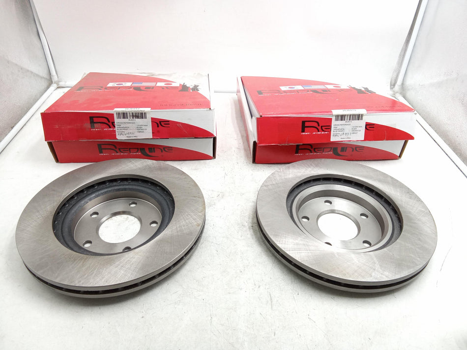 Coppia Dischi Freno Anteriori JEEP Compass Serie (07>11)