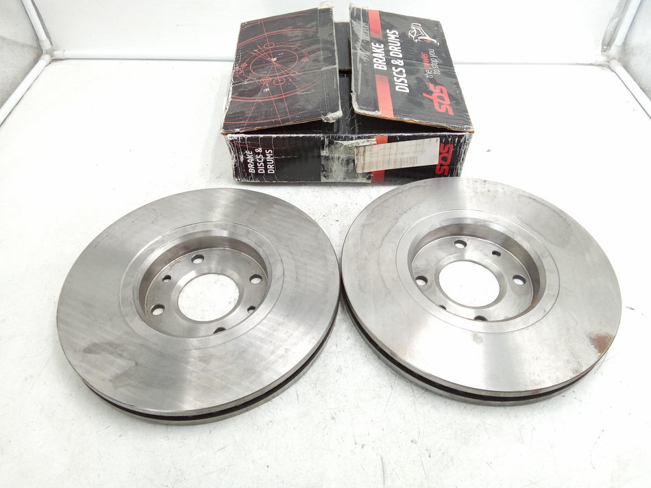 Coppia Dischi Freno Anteriori CITROEN Xantia 1° Serie