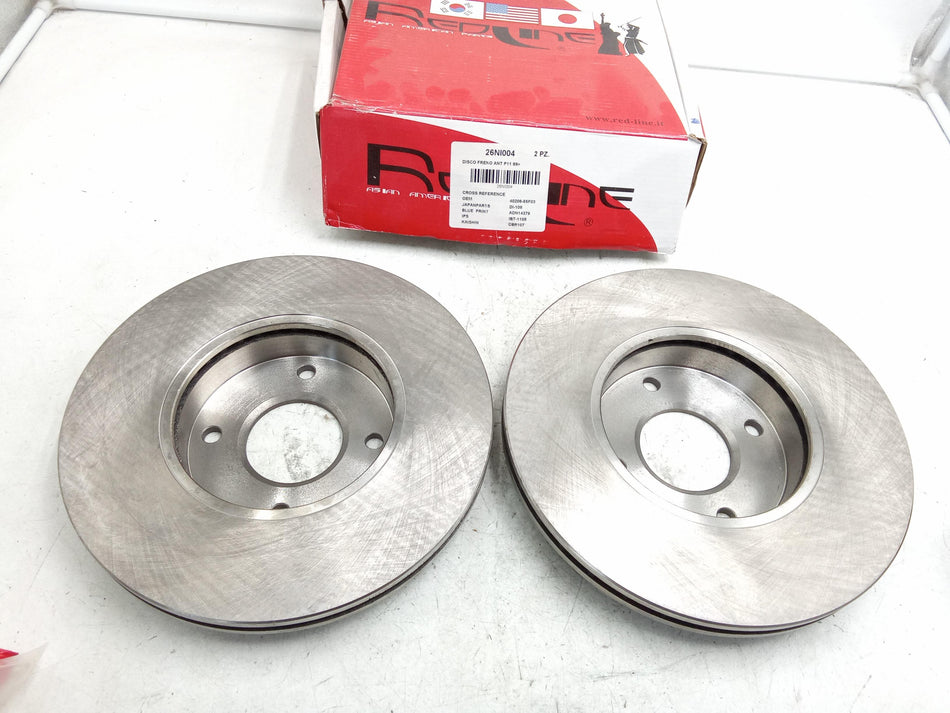 Coppia Dischi Freno Anteriori NISSAN Almera 2° Serie
