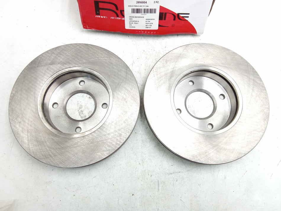Coppia Dischi Freno Anteriori NISSAN Almera 2° Serie