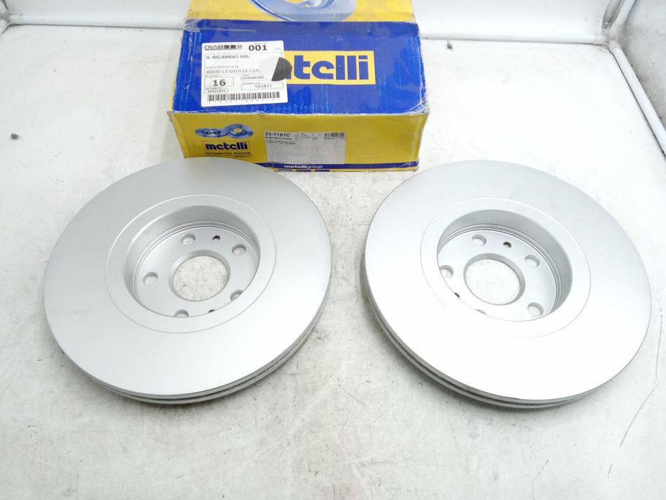 Coppia Dischi Freno Anteriori RENAULT Grand Scenic 1° Serie