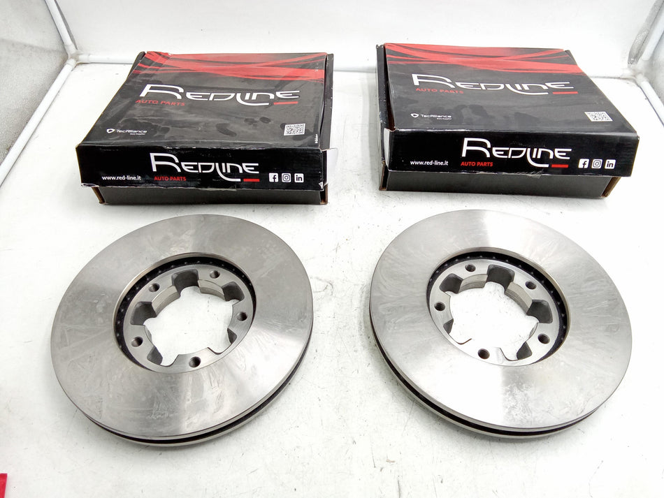 Coppia Dischi Freno Anteriori NISSAN Cabstar F24M (06>13)