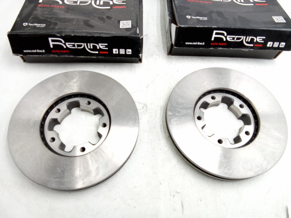 Coppia Dischi Freno Anteriori NISSAN Cabstar F24M (06>13)