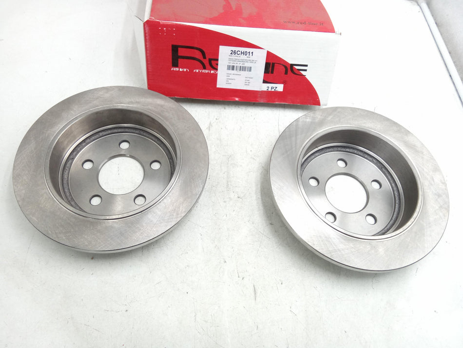 Coppia Dischi Freno Posteriori CHRYSLER Grand Voyager 3° Serie