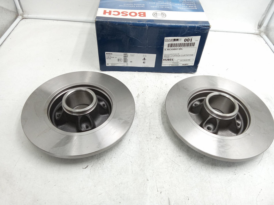 Coppia Dischi Freno Posteriori CITROEN C4 Picasso (06>13) Mk1