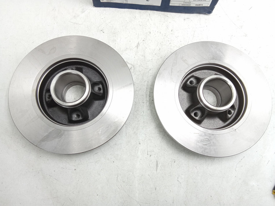 Coppia Dischi Freno Posteriori CITROEN C4 Picasso (06>13) Mk1